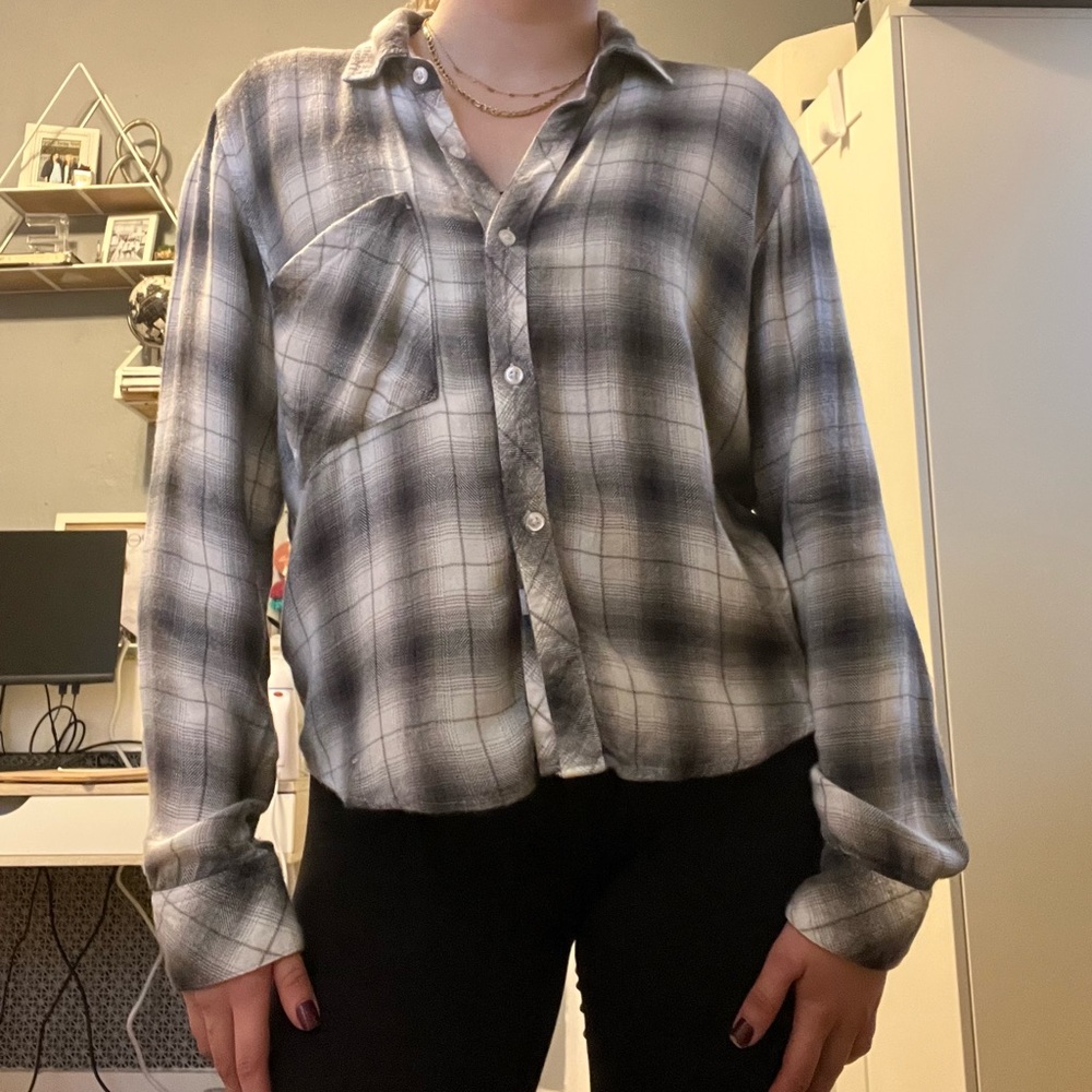 Rails Grey Button Up - image 4